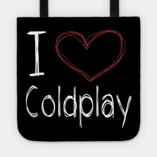 I Love Coldplay Tote