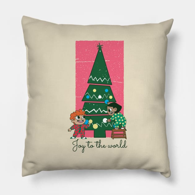 Christmas Kids Pillow by Safdesignx