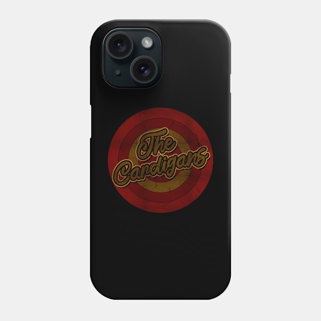 Circle Retro The Cardigans Phone Case by Electric Tone