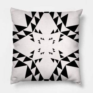 African triangle motif Pillow