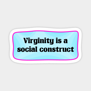 Virginity Is A Social Construct Magnet