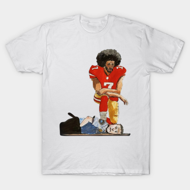 kaepernick kneeling shirt