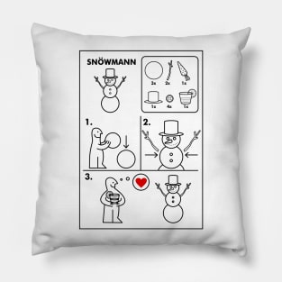 Snowman 2 Pillow