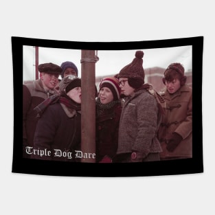 Triple Dog Dare Tapestry