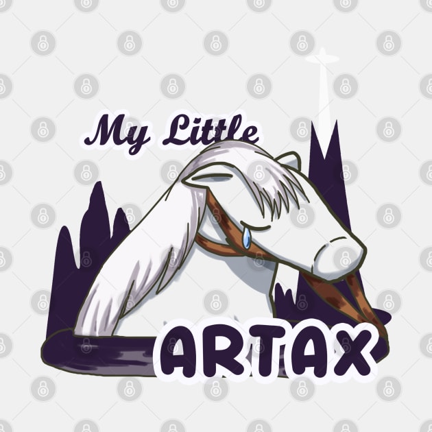 My Little Artax - Horse by Dearly Mu