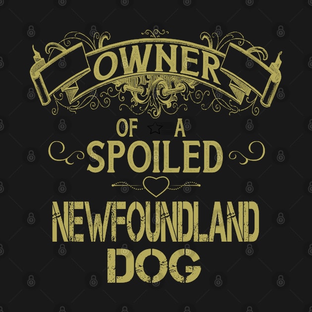 Owner of a spoiled Newfoundland dog by artsytee