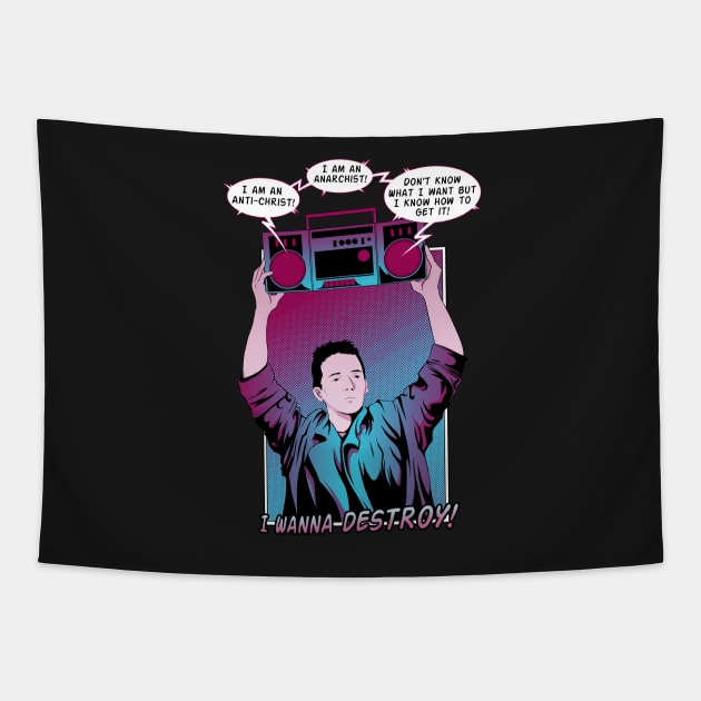 Say Anything... Anarchy! Tapestry by willblackb4