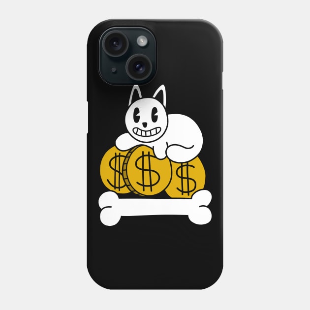 Pirate Cat's Riches Phone Case by pako-valor