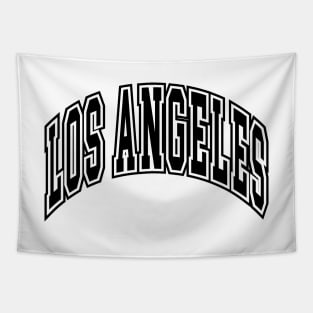 Los Angeles - Block Arch - White/Black Tapestry