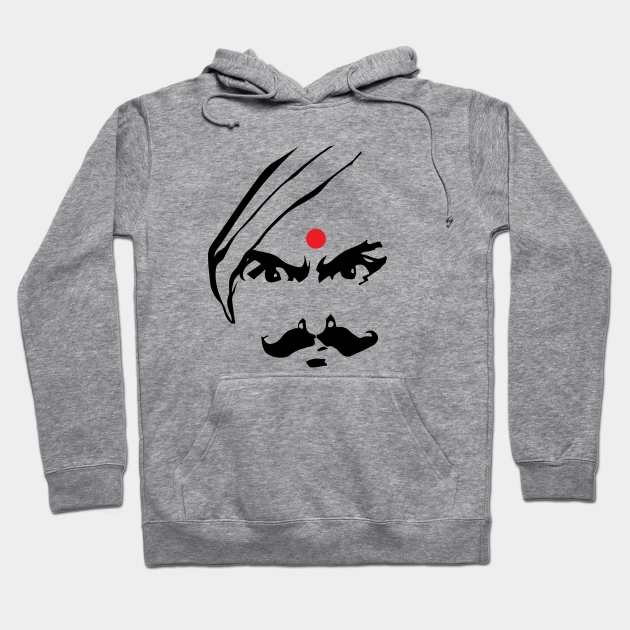 Bharathiyar Angry Face Tamil Poet Quote Tamil Hoodie Teepublic Logo brand copyright tamil computer, bharathiyar png clipart. bharathiyar angry face tamil poet quote
