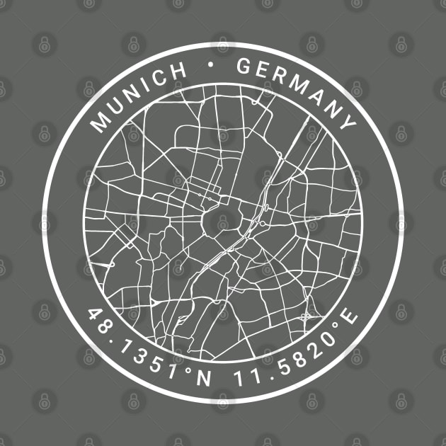 Munich Map by Ryan-Cox