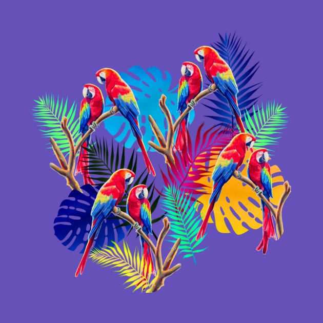 Macaws by Lyara Costa