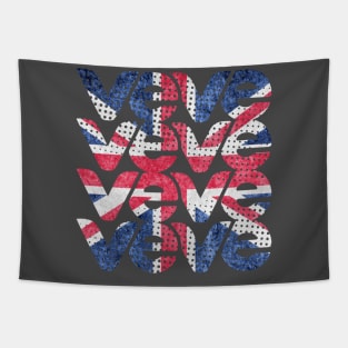 VeVe London Dcon T-Shirt Union Jack UK Tapestry