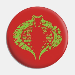 Green Crimson Guard Vintage Pin