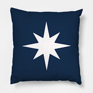 Star Blue Pillow