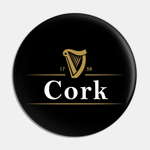 Cork Irish Drink Pin by The Gift Hub