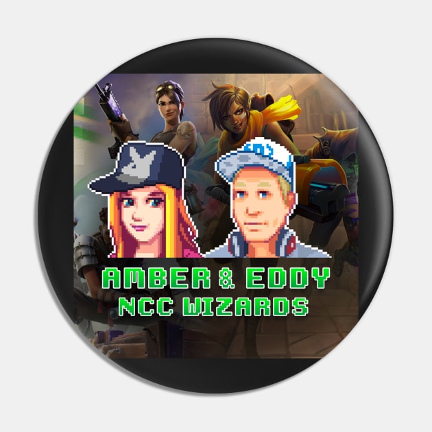 NCC WIZARDS AMBER & EDDY Pin by NintendoChitChat