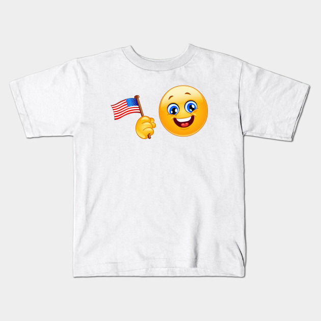 Patriot Emoji Emoji Kids T Shirt Teepublic