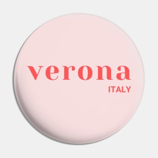 Verona Italy Pin