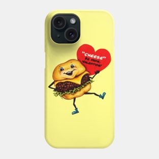 Valentine Cheeseburger Phone Case