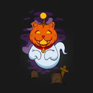 cat halloween T-Shirt