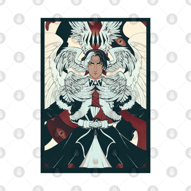 FFXIV Emet-Selch Angel of Truth by yalitreads