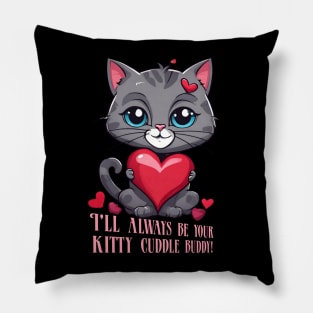 Forever Your Kitty Cuddle Buddy Pillow