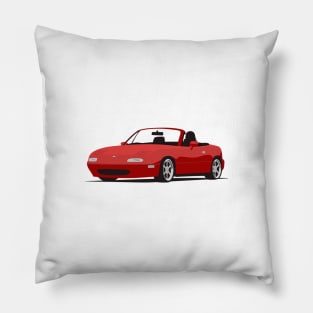 Red Miata Pillow