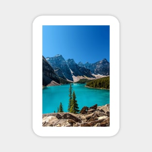 The Beauty of Moraine Lake Magnet