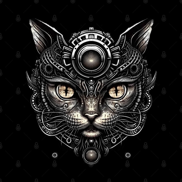 Steampunk Cat by BDAZ