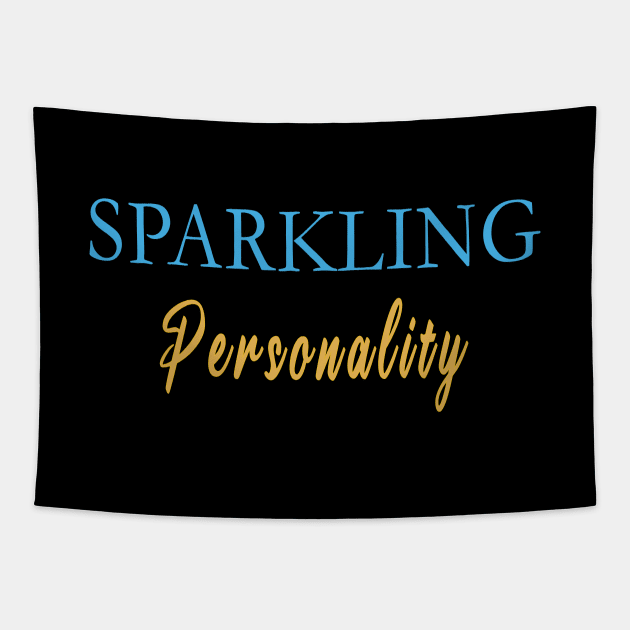 Sparkling personality Tapestry by 1Nine7Nine