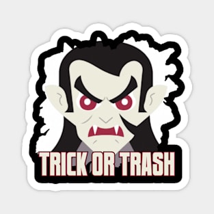 trick or trash Magnet