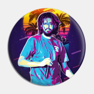 J cole Rapper Pin