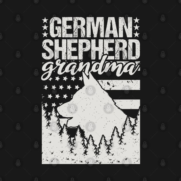 German Shepherd Grandma by Tesszero