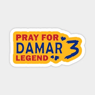 BUFFALO DAMAR HAMLIN WE LOVE YOU Magnet