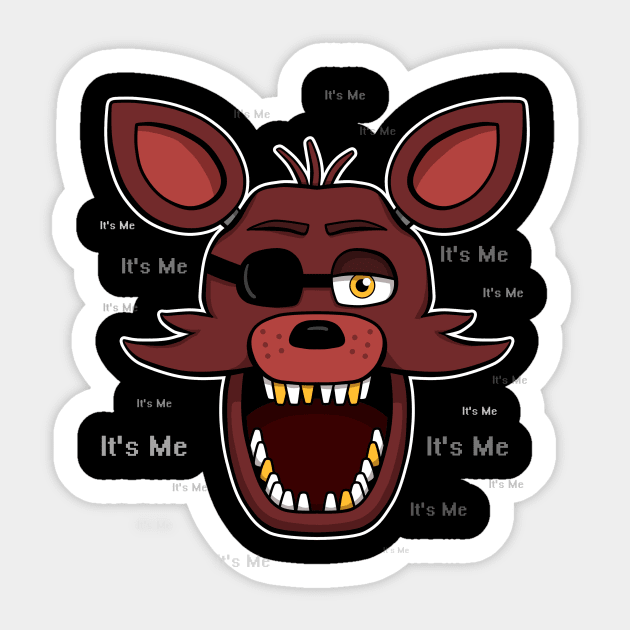 Five Nights at Freddy's Stickers FNAF Original Artwork Cute FNAF Golden  Freddy, Foxy, Etc Sticker 