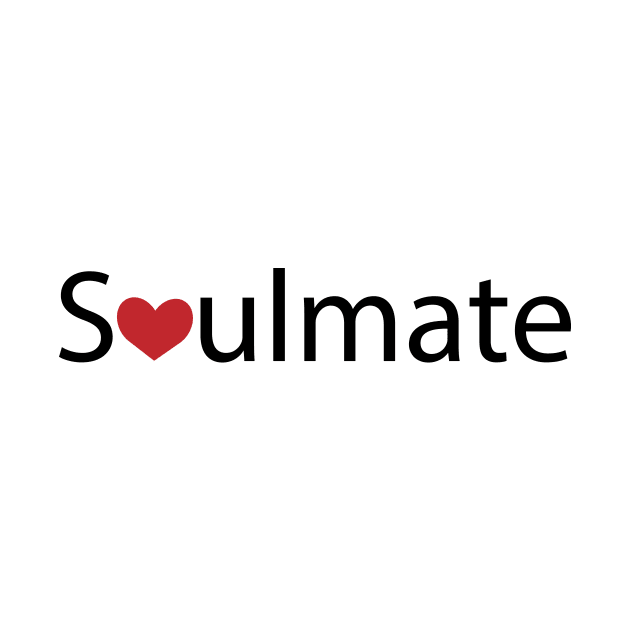 Soulmate artistic typography design by DinaShalash