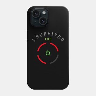 I Survived - The Red Ring of Death Phone Case