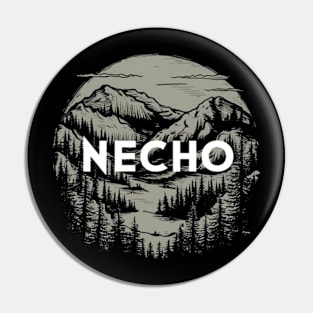 Necho in landscape Pin