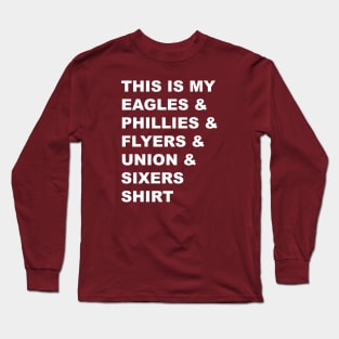 Best Philadelphia sports teams Philadelphia 76ers Eagles Flyers Phillies  and Philadelphia Union shirt, hoodie, sweater, longsleeve t-shirt