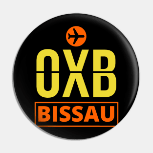 OXB - Bissau airport code Pin