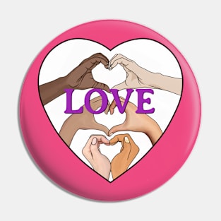 Culture of love V14 Pin