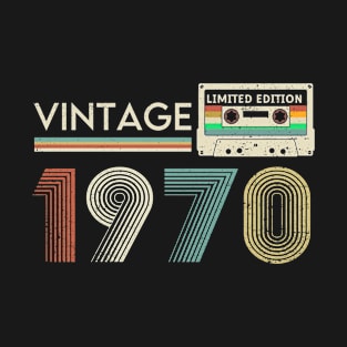 Vintage 1970 Limited Cassette T-Shirt