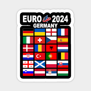 EURO 2024 in Germany Magnet