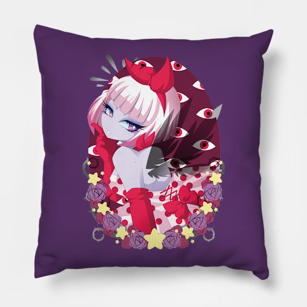 Ruby Red Pillow by CorpseCutie