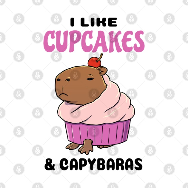 I like cupcakes and Capybaras by capydays