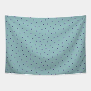 Random scattered dots, abstract minimalistic print Tapestry