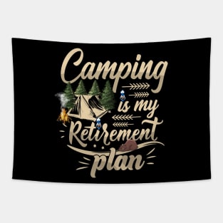 Camping Tapestry