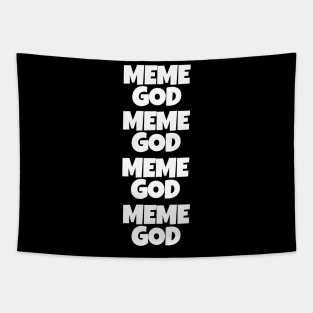 Meme God Tapestry