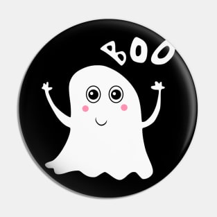 Cute Halloween Boo Ghost Pin